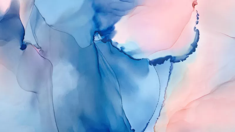 Huawei MediaPad M6 stock wallpaper, Alcohol ink art, Blue and pink