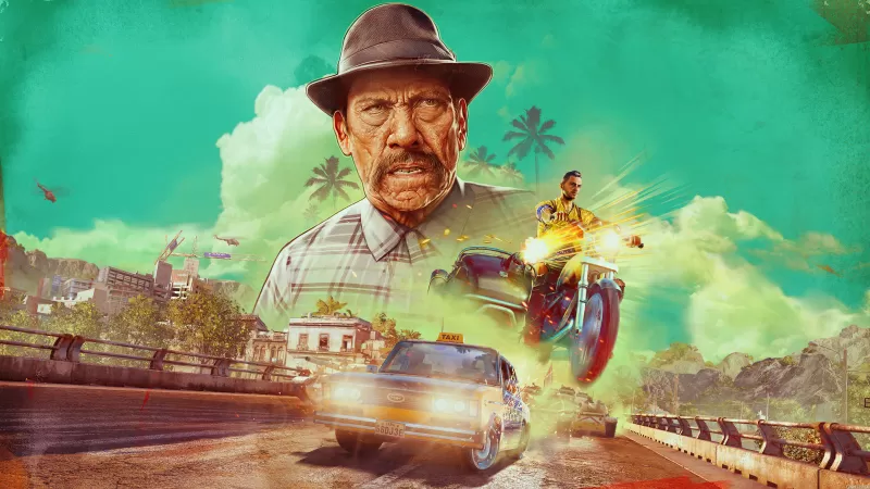 Far Cry 6, Danny Trejo, 2022 Games, DLC, PC Games, PlayStation 4, PlayStation 5, Xbox One, Xbox Series X, 5K