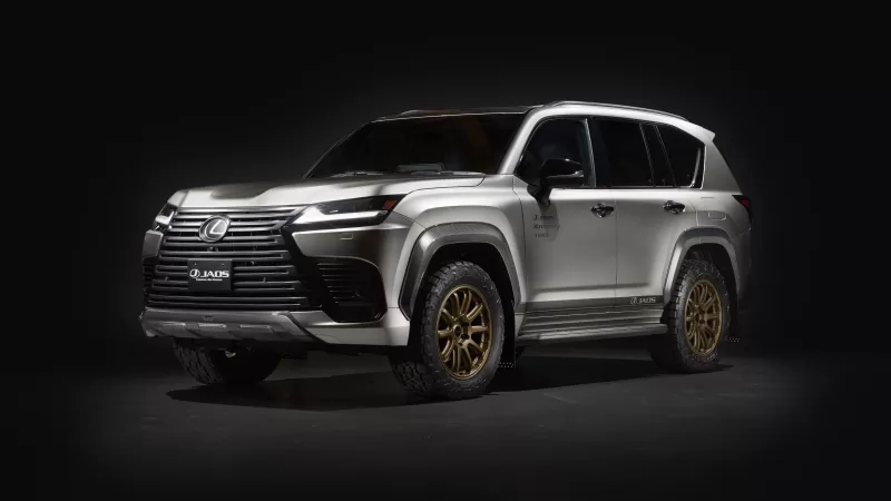 Lexus LX 600 Off-Road, 2022, 5K, 8K, Dark background