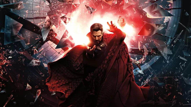 Doctor Strange in the Multiverse of Madness, 2022 Movies, Dr Stephen Strange, Benedict Cumberbatch, Marvel Comics, 5K, 8K