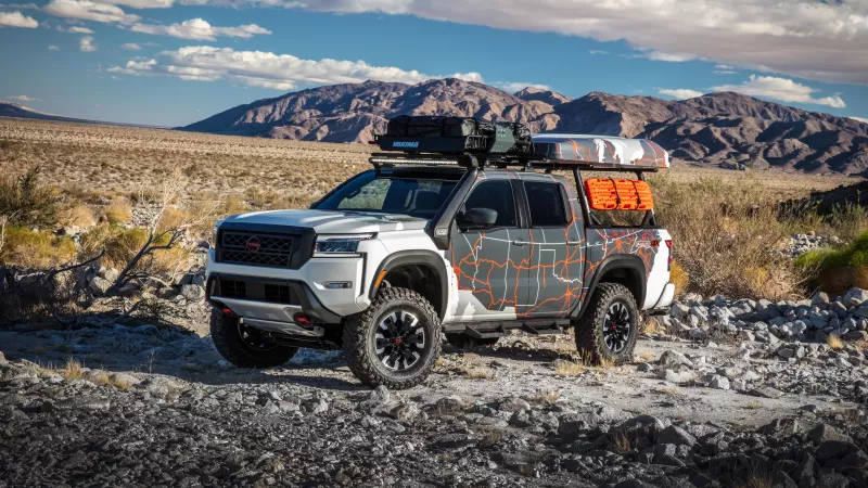 Nissan Frontier Project Adventure, Off-Road SUV, Off-roading, 5K, 8K