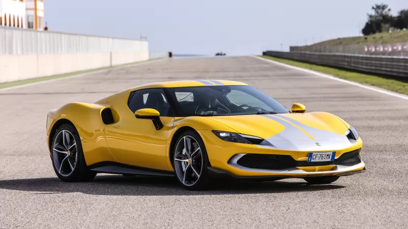 Ferrari 296 GTB Assetto Fiorano, Sports cars, 2022, 5K