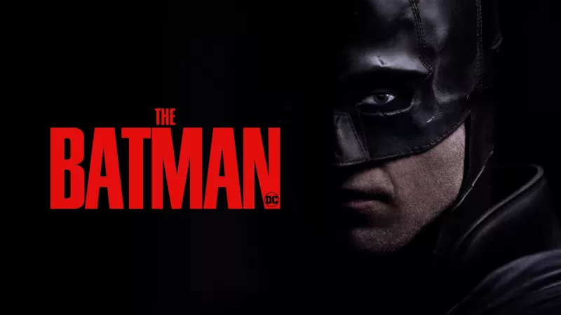 The Batman, 2022 Movies, DC Comics, Robert Pattinson, DC Superheroes, Black background, AMOLED