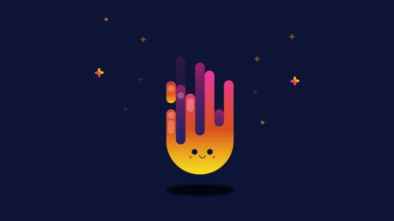Cute expressions, Flame, Fire, Minimal art, Dark background, Kawaii, Girly backgrounds