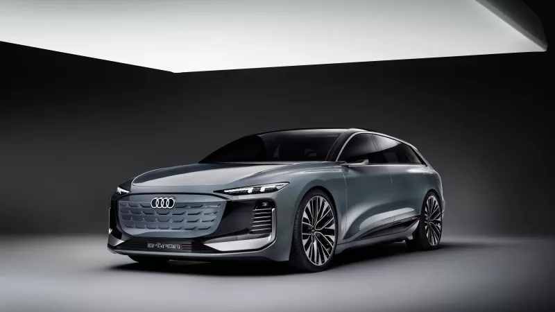 Audi A6 Avant e-tron Concept, Electric estate, 2022, 4K wallpaper