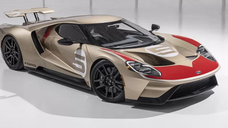 Ford GT Holman Moody Heritage Edition, Ford GT, Supercars, Heritage Edition, Special Edition, 2022, 5K, 8K