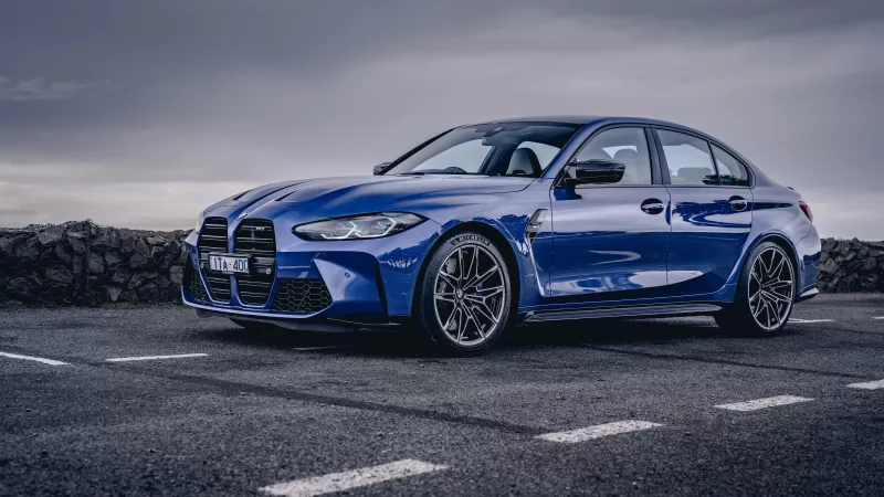 BMW M3, Sports sedan, Luxury Sedan, 5K, 8K