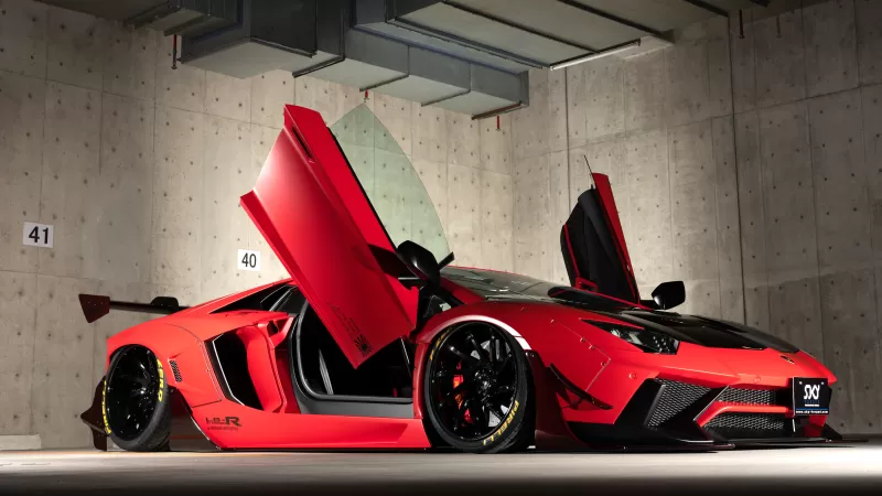 Lamborghini Aventador, LB Performance, Limited edition, Hyper Sports Cars, 5K