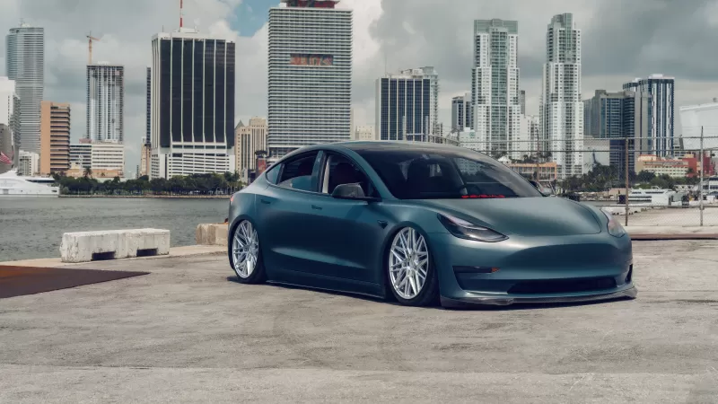 Tesla Model 3, Electric cars, 5K, 8K