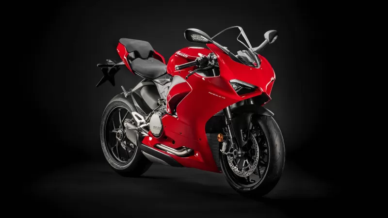 Ducati Panigale V2, 2020, Sports bikes, Black background