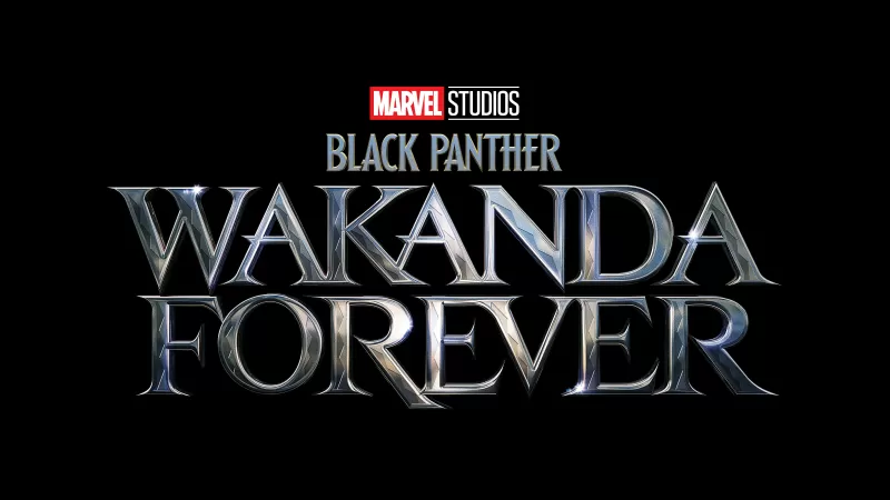 Black Panther: Wakanda Forever, 2022 Movies, Marvel Comics, Black background, 5K, 8K