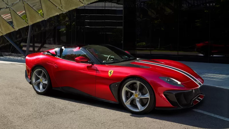 Ferrari SP51, Supercars, 2022, 5K