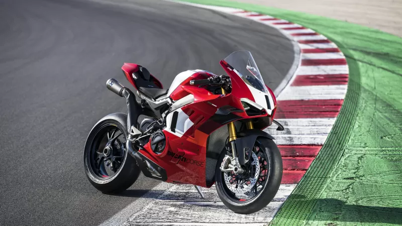 Ducati Panigale V4 R, Sports bikes, Race track, 5K, 8K, 2023