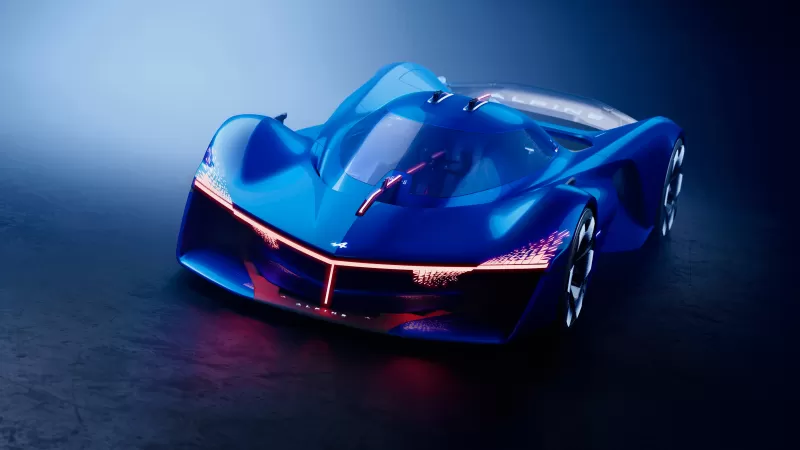 Alpine Alpenglow, Hydrogen Hypercars, Concept cars, 5K