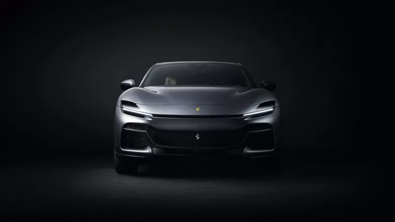 Ferrari Purosangue 2022, Dark background