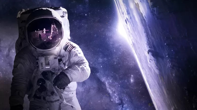 Astronaut, Plane, Astronomy, USA, NASA