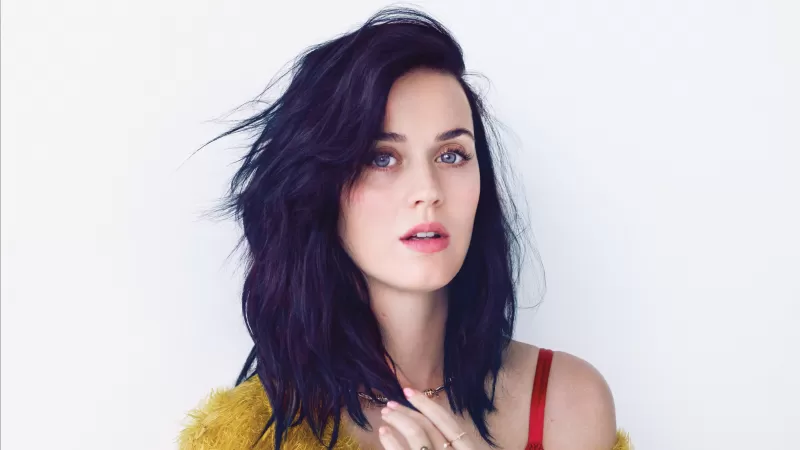Katy Perry 4K, White background