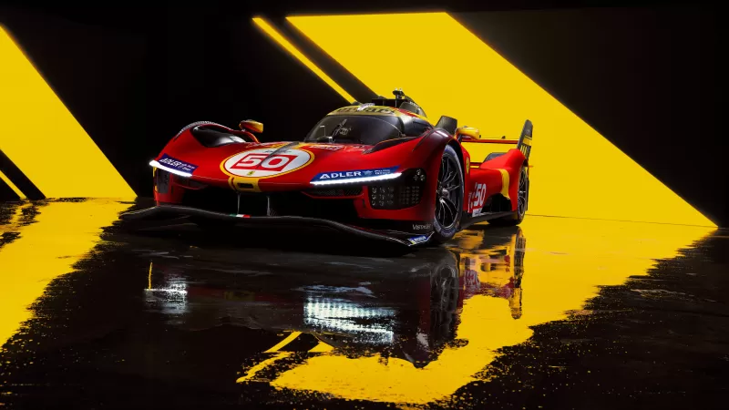 Ferrari 499P, 2023 World Endurance Championship, Le Mans Hypercar, Prototype, 5K, 8K