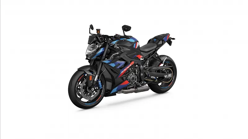 BMW M 1000 R, Superbikes, Sports bikes, Hyper roadster, 2023, White background