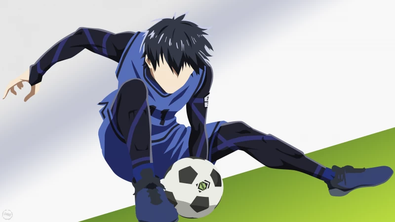 Yoichi Isagi Minimal art, Blue Lock