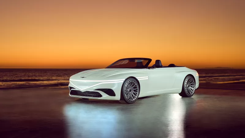 Genesis X Convertible, Electric cars, Concept cars, LA Auto Show 2022, 5K