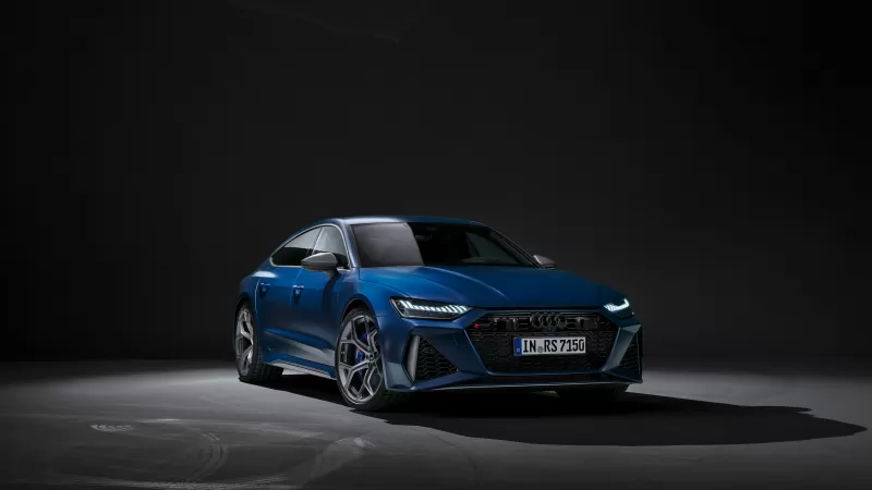 Audi RS 7 Sportback performance, Dark background 5K