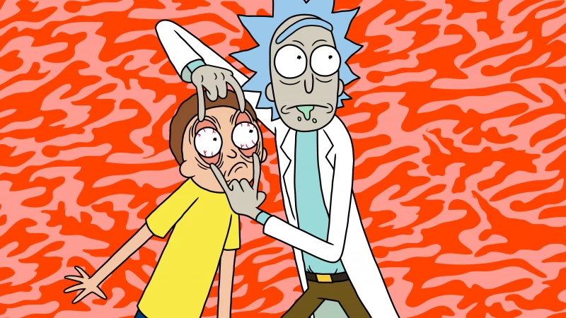 Rick and Morty, Morty Smith, Rick Sanchez, Cartoon