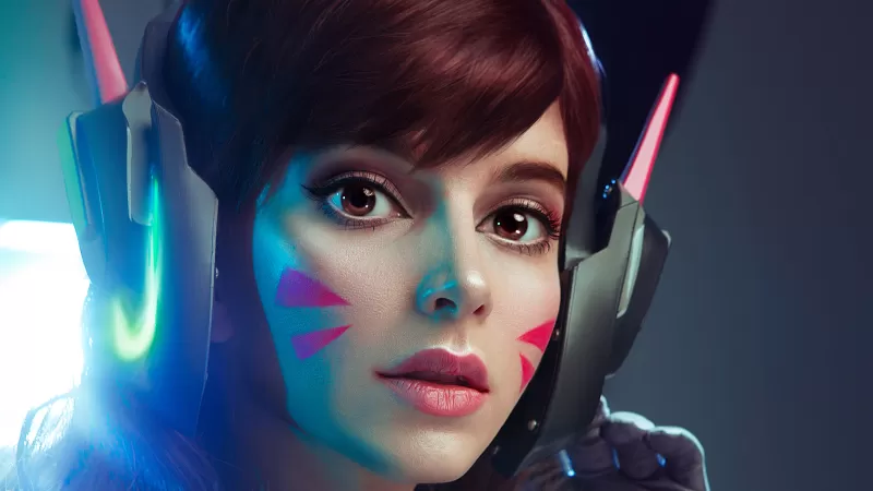 D.Va, Cosplay, Overwatch