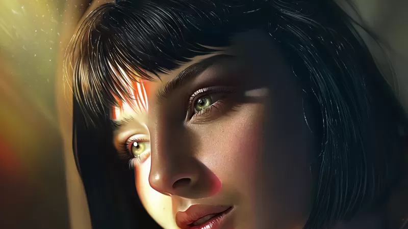 Alice Pagani, Italian actress, Beautiful actress Portrait, 5K