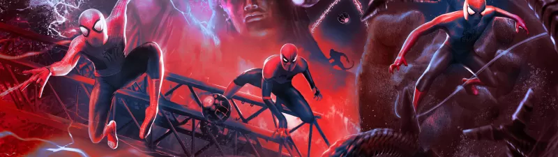 Spider-Man: No Way Home, Marvel Comics, Ultrawide, 5K