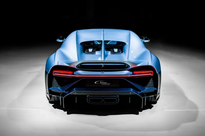 Bugatti Chiron Profilée 4K, Rear View