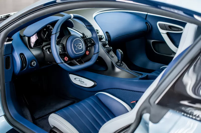 Bugatti Chiron Profilée 4K, Interior, Cockpit