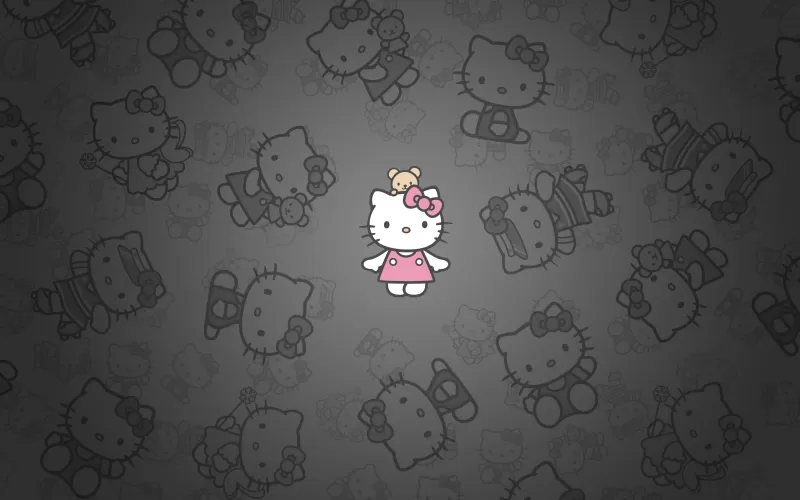 Hello Kitty HD, Dark background