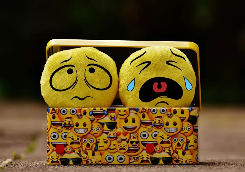 Sad smiley, Crying smiley, Cute smileys, Emoticons, HD wallpaper