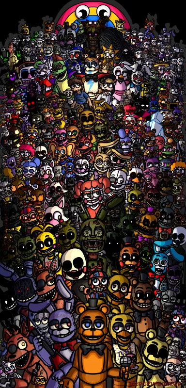 FNAF, Five Nights at Freddy's, All characters