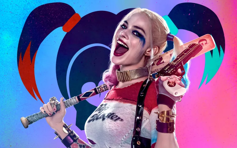 Margot Robbie as Harley Quinn, Suicide Squad