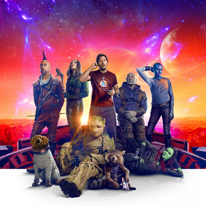Guardians of the Galaxy Vol. 3, 2023 Movies, Marvel Comics, 5K, 8K