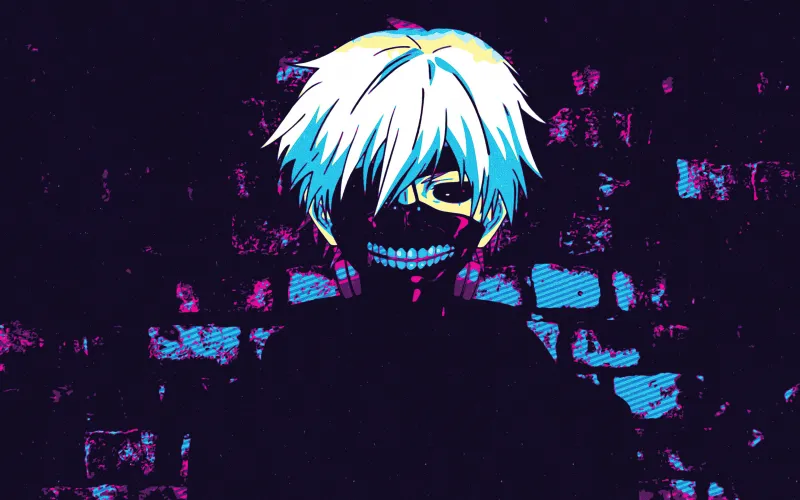 Ken Kaneki, Tokyo Ghoul, Dark background