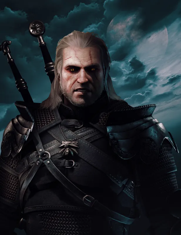 The Witcher 3, Geralt of Rivia, 5K, 8K
