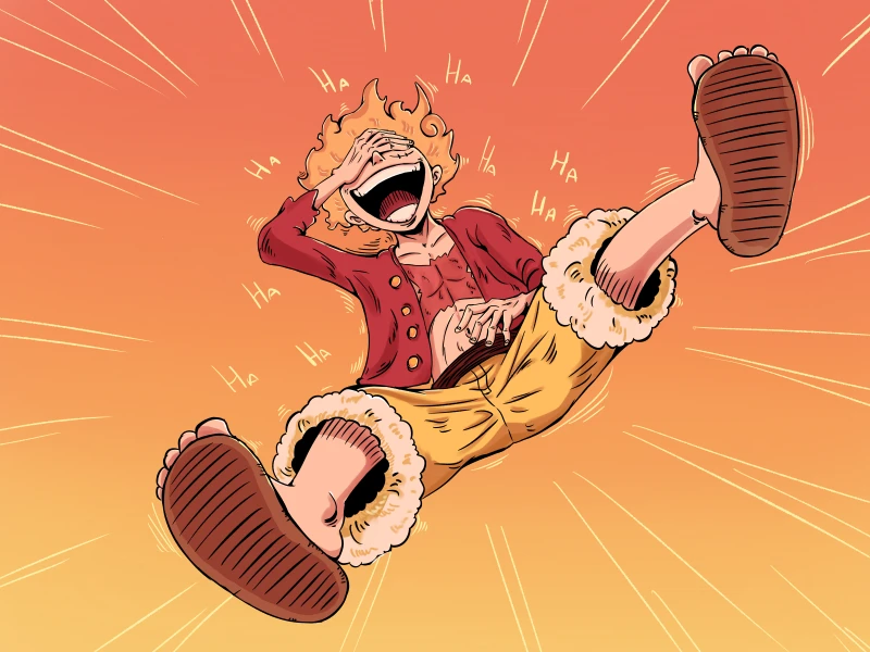 Luffy, Gear 5, One Piece