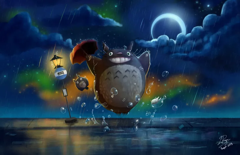 My Neighbor Totoro, Tonari no Totoro, Animation movies, 5K