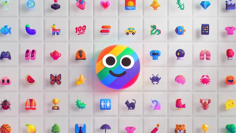 Emoji, Colorful background, Multicolor, Cute smiley, Emoticons