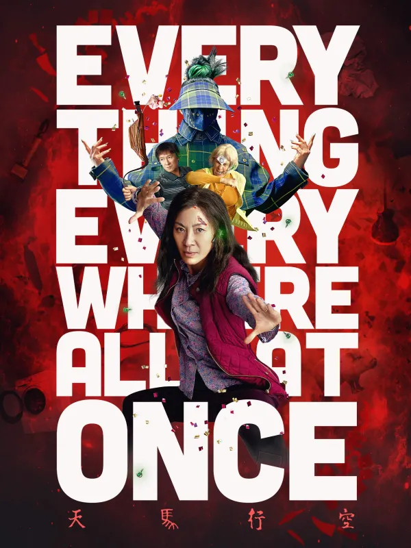 Everything Everywhere All at Once iPhone, Michelle Yeoh as Evelyn Wang, Jamie Lee Curtis, Ke Huy Quan