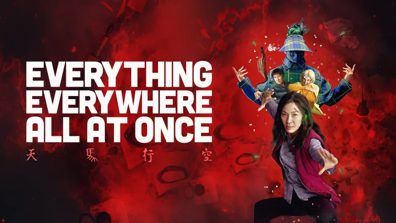 Everything Everywhere All at Once 4K, Michelle Yeoh as Evelyn Wang, Jamie Lee Curtis, Ke Huy Quan