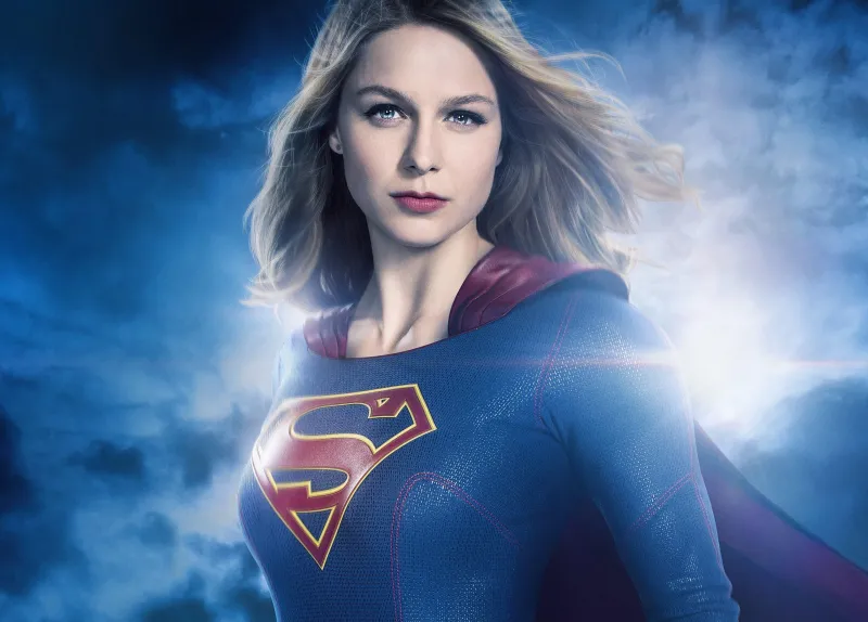 Melissa Benoist as Supergirl 4K