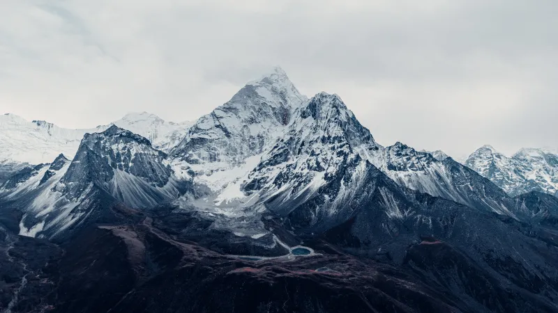 Ama Dablam wallpaper, Himalayas, Nepal