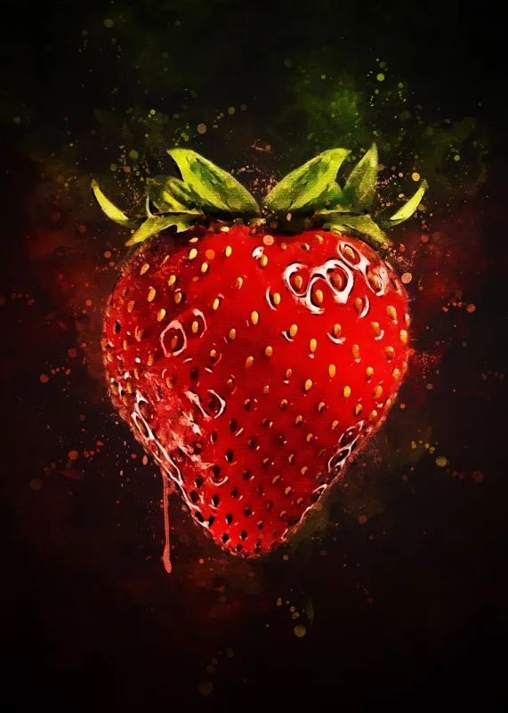 Strawberry fruit wallpaper
