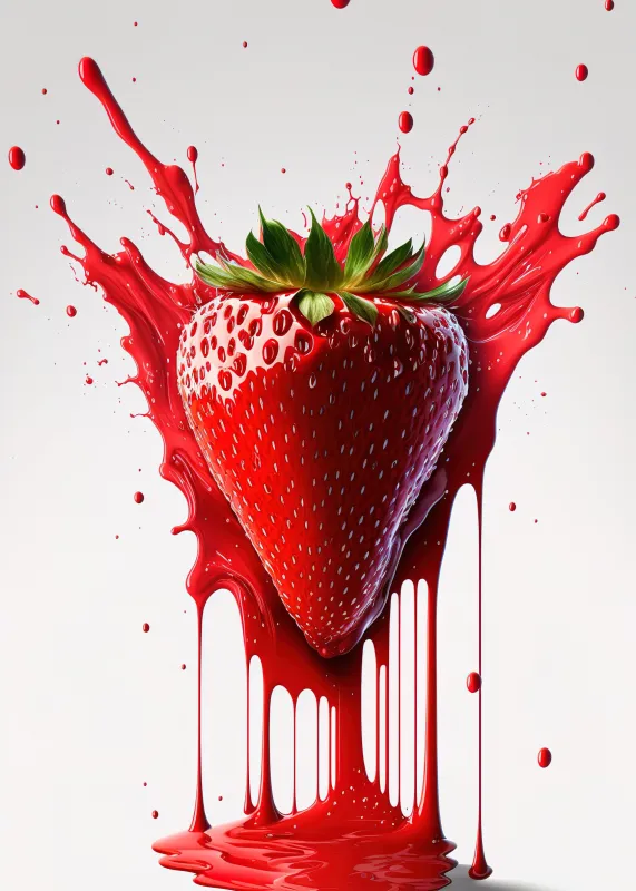 Strawberry fruit Phone wallpaper