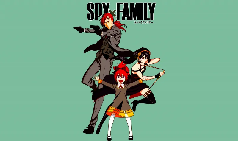 Spy x Family 4K background