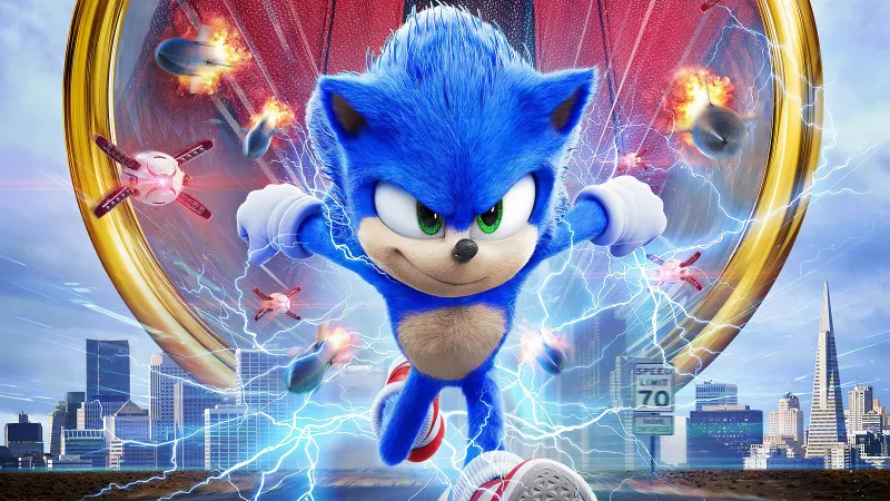 Sonic the Hedgehog Movie, HD wallpaper